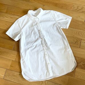 無印良品 半袖シャツ ホワイト Lサイズ