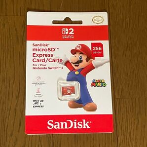 SanDisk microSD Express 256GB Nintendo Switch2 SDカード