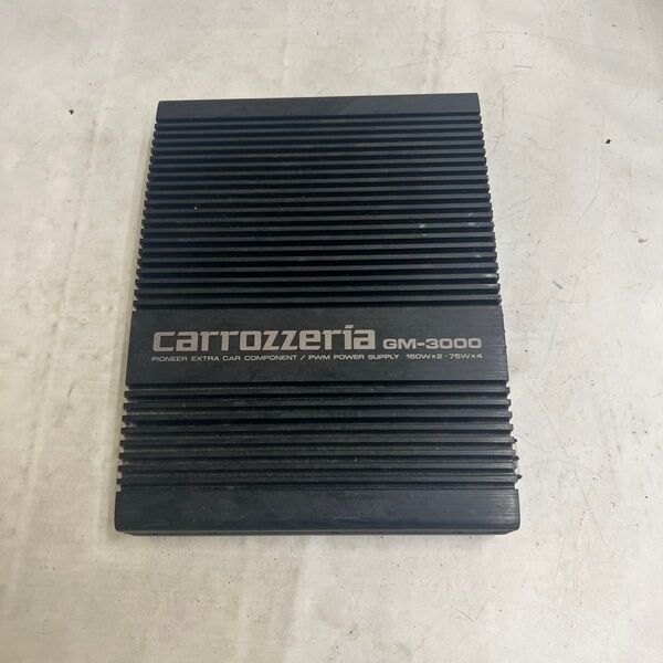 当時物希少 carrozzeria GM-3000 パワーアンプ 4ch