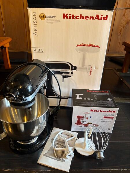 未使用 KitchenAid キッチンエイド スタンドミキサー アルチザン