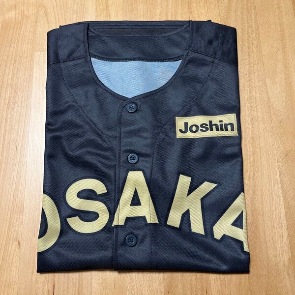 新品未使用 阪神タイガース ユニフォームOSAKA Joshin ユニフォーム 黒