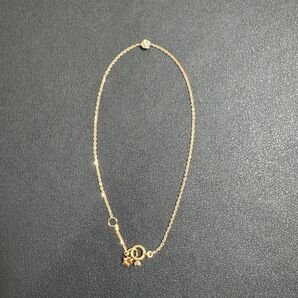 【K18】STAR JEWELRY スタージュエリー ダイヤ0.08ct ゴールドブレスレット 0.73g