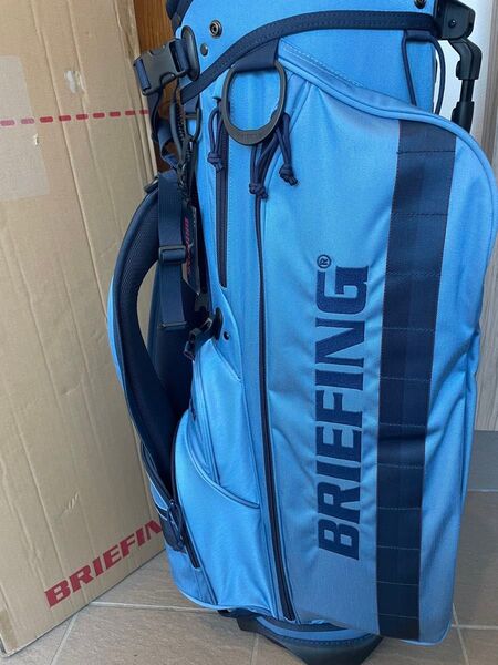 正規品 BRIEFING GOLF ブリーフィング ゴルフ キャディバッグ CR-4 #03 FADED デニムブルー