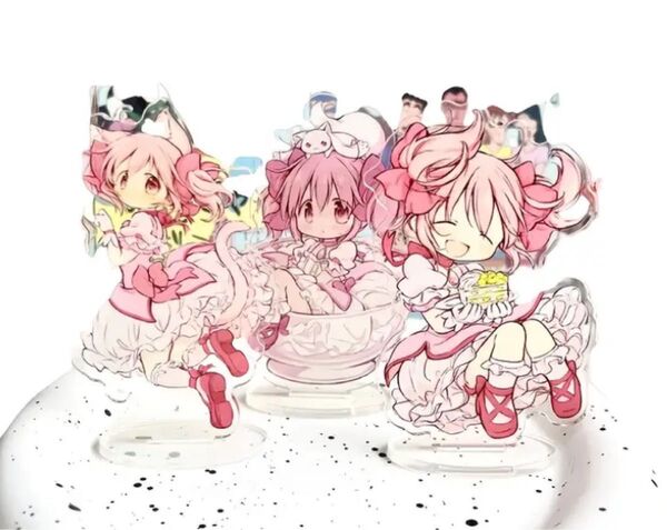 魔法少女まどか☆マギカ アクリルスタンド3個セット