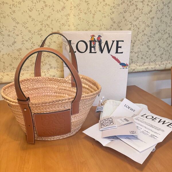 LOEWE 正規店 バスケットバッグ スモール