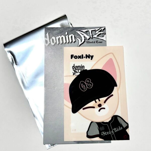 stray kids skzoo エコパ シャトルバス特典 ICカードステッカー フォクシニー foxiny