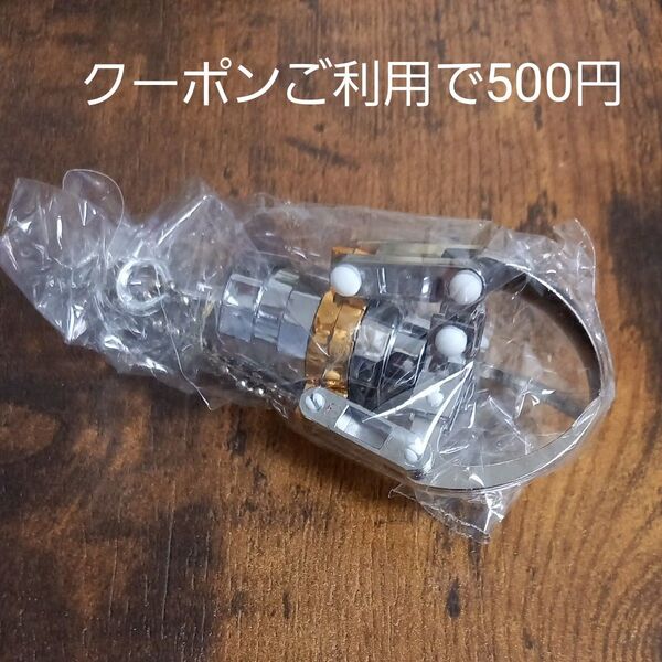箱なし【クレーンアームキーホルダーミニ オレンジ 1点】プライズ 約8cm