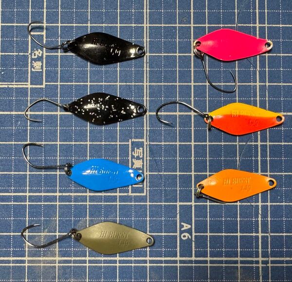 【 複数購入割引】ヴァルケイン ValkeIN ハイバースト HI BURST 1.1g 7個 スプーン