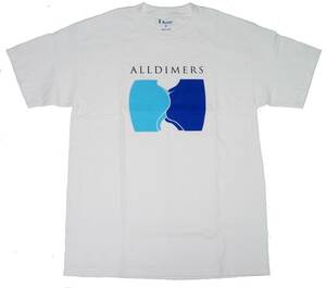 Dime Alldimers Cheeks ダイム オールダイマース チークス フロントプリントＴシャツ（ホワイト） (M) [並行輸入品]