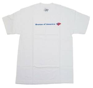 BRONZE 56k ブロンズ 56k Bronze of America Tシャツ（ホワイト）(XL)【並行輸入品】