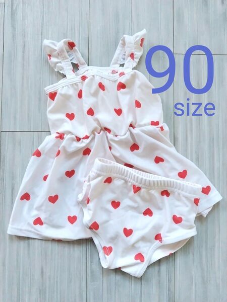 新品未使用*しまむら*セパレート水着 90size