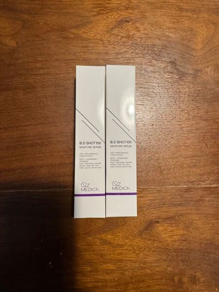 【新品未開封】 B.D SHOT100 モイスチャーセラム QzMEDICA B.Dセラム 美容液 25ml