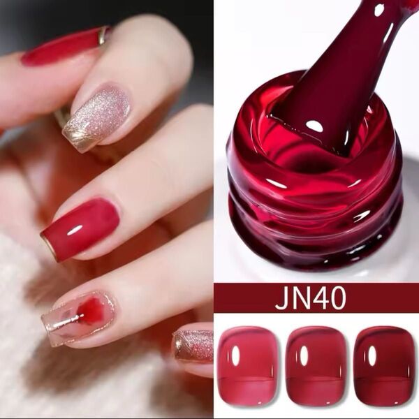 ジェリー ヌード ジェル 10ml 40 透け感 シアー系 ボーン プリティ ジェルネイル nude gel