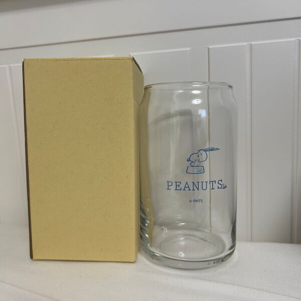 【新品未使用】 PEANUTS スヌーピー ガラス グラス ピーナッツカフェ
