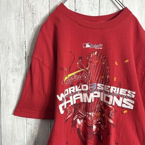 セントルイス・カージナルス 2006年 ワールドシリーズ 優勝記念 Tシャツ XL