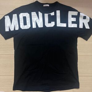 最終値下げ!MONCLER ブラックロゴTシャツ