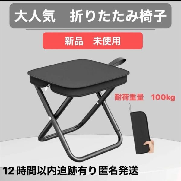 折りたたみ椅子 コンパクト 折りたたみチェア 携帯 軽量 万博 アウトドア ⑦ キャンプ アウトドア 釣り ジッパー収納 運動会