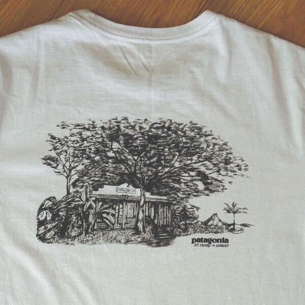 パタゴニア Patagonia 30周年記念 Tシャツ 白 M