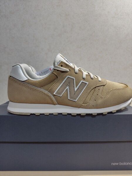 ☆新品☆ new balance(ニューバランス)メンズスニーカー ML373 ベージュ 26.5cm