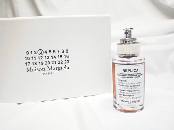 メゾンマルジェラ レプリカ ウィスパーインザライブラリー オードトワレ オーデトワレ 30ml