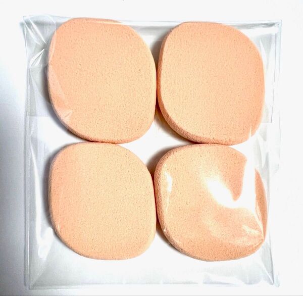【クーポン使ってね】資生堂 スポンジパフ (固型乳化タイプのファンデーション用) ムラなく仕上げるソフトな感触タイプ【4個】