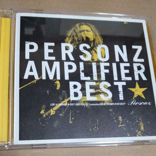 PERSONZ AMPLIFIER BEST CD+DVD 帯なし