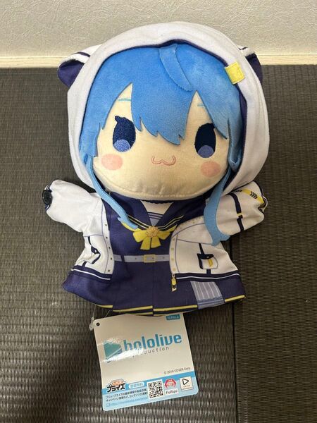 ホロライブ パペットぬいぐるみ 星街すいせい 猫耳