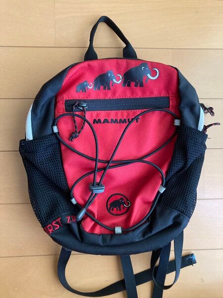 MAMMUT ファーストジップ レッド キッズ リュック