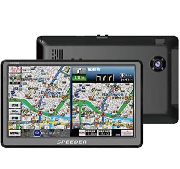 新品 SPEEDER カーナビ + ドライブレコーダー 7インチ ワンセグ 地デジチューナー内蔵 タッチパネル PD-705R