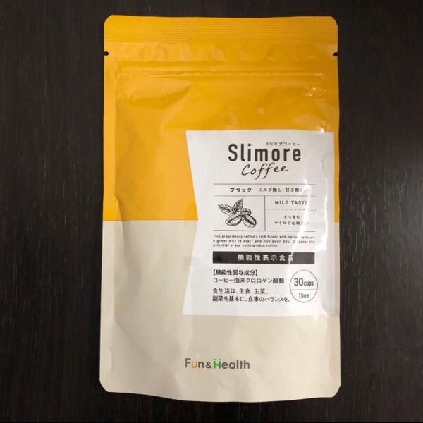 【新品・未開封】新日本製薬 スリモアコーヒー 45g 〔30cups 15日分〕 1個 賞味期限 2027年 2月