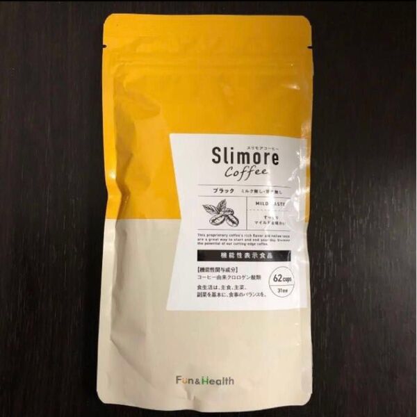 【新品・未開封】新日本製薬 スリモアコーヒー 93g 〔62cups 31日分〕 1個 賞味期限 2027年 4月
