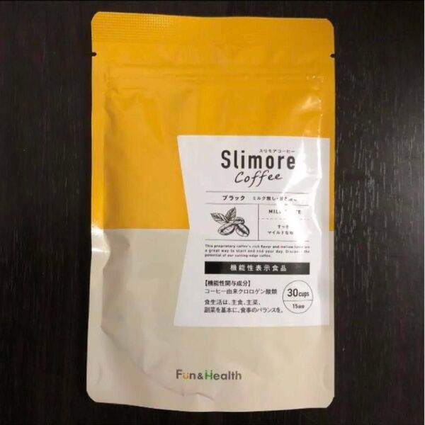 【新品・未開封】新日本製薬 スリモアコーヒー 45g 〔30cups 15日分〕 1個 賞味期限 2027年 1月