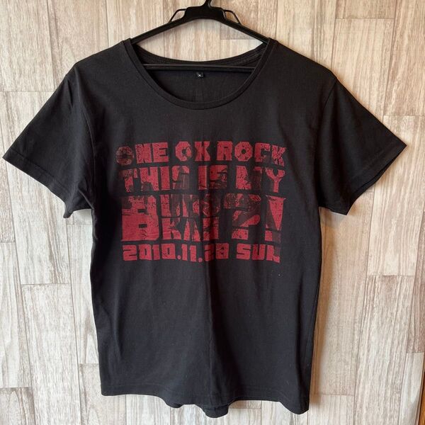 【希少】ONE OK ROCK ワンオクロックツワーTシャツ2010.11.28 是非ツワーに来てください
