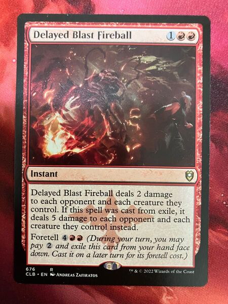 MTG ディレイド・ブラスト・ファイアーボール 英語版
