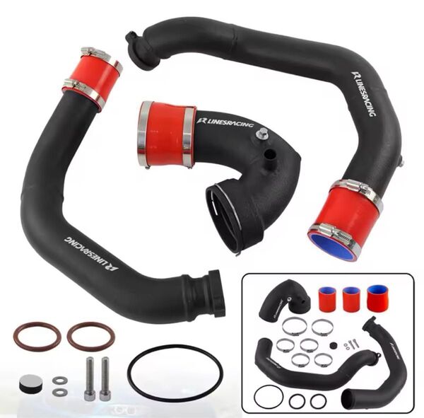 格安 BMW S55 M3 F80 M4 F82 F83 M2C F87 アルミ チャージパイプ + ブーストパイプ ターボパイプ