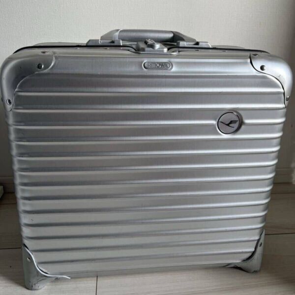 RIMOWA ルフトハンザ リモワ トパーズ ビジネス トローリー 921.90 2輪 中古即決 MADE IN GERMANY