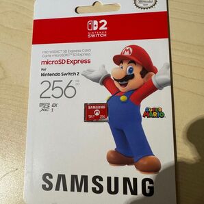 未使用!Nintendo Switch 2 サムスン マイクロSDエクスプレスカード 256GB