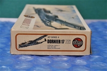 プラモデル エアフィックス AIRFIX 1/72 DORNIER 17 ドルニエ 未組み立て 古い 海外プラモデル ビンテージ_画像3