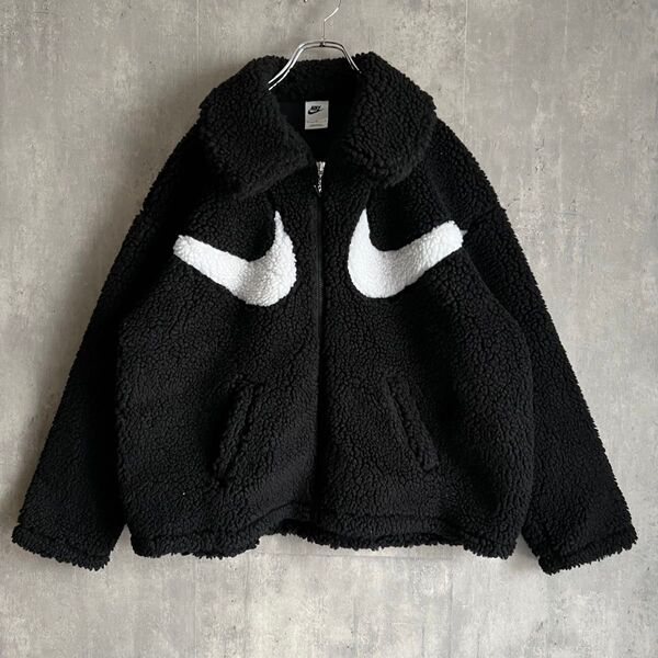 NIKE ナイキ SHERPA FULL-ZIP ボアジャケット 美品 Lサイズ