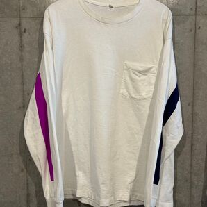 Kaptain Sunshine キャプテンサンシャイン ウエストコーストTシャツ ロンT サイズ36 長袖Tシャツ ホワイト