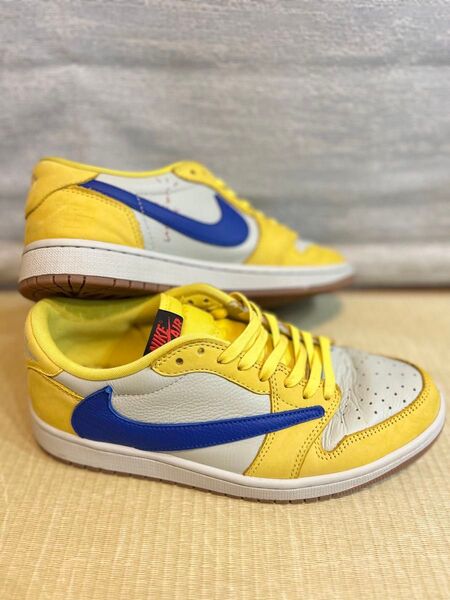 6/22まで値下げ NIKE AIR JORDAN 1 LOW SP Canary 27.5cm