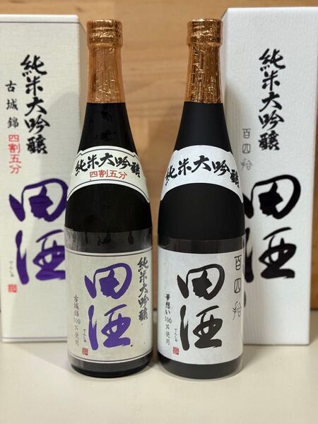 田酒 純米大吟醸 古城錦 百四拾 2本セット 箱入り