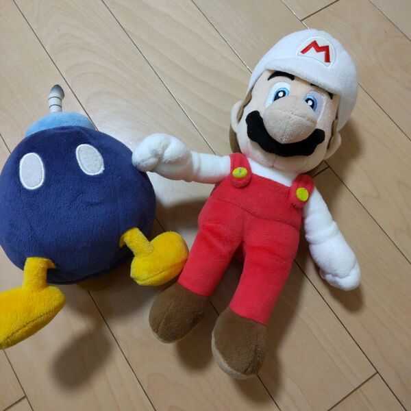 スーパーマリオ マリオ ファイアマリオ ぬいぐるみスーパーマリオ マリオ ぬいぐるみ ボム兵 ボムヘイ