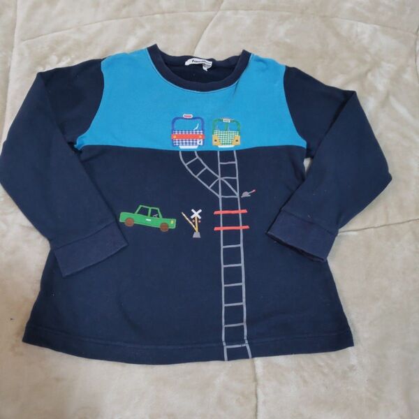 ファミリア カットソー 120 ロンT Tシャツ