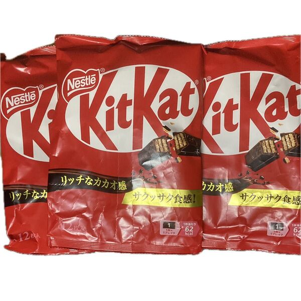 ネスレ キットカット 12枚入り 3袋 kitkat チョコレート