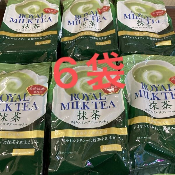 日東紅茶 ロイヤルミルクティ抹茶 6袋