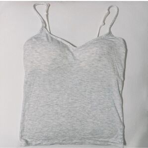 H&M カップ付きキャミソール グレー XS 匿名配送