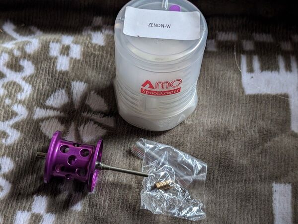 説明文必見 値下げ交渉不可 値下げ予定無しアブガルシア ゼノン 美品 MG7、LTX用 amoスプール 深溝ネオタイプ zenon