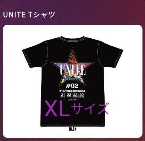 【新品未開封品】B'z UNITE#02 ツアーTシャツXLサイズ