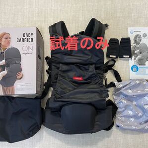 アンジェレッテ 抱っこ紐 ベビーキャリアオン チャコールグレー